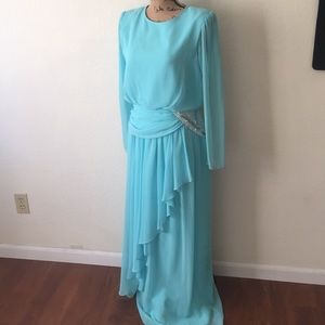 Miss Elliette prom dress. Like new. Size 8.